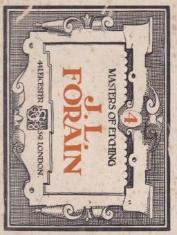 Modern Masters of Etching -  J.R. Forain Malcolm C Salaman (introduces)