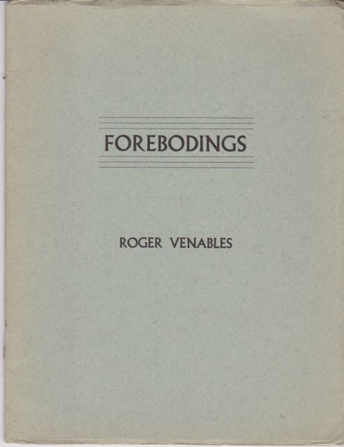 Forebodings Roger Venables