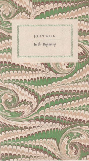 In the Beginning John Wain