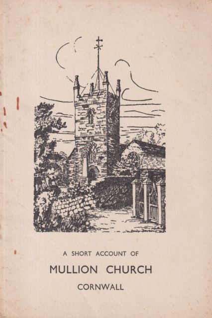 A Short Account of Mullion Church, Cornwall R Denne Waterhouse