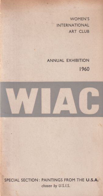 Women's International Art Club - Annual Exhibition 1960  not stated