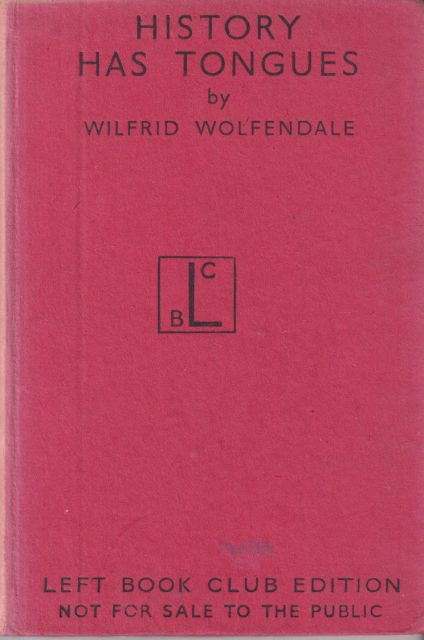 History has Tongues Wilfrid Wolfendale